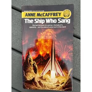 The ship who sang book Anne McCaffrey vintage print 1991 fantasy sci fi